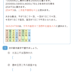 大きな数の表し方1