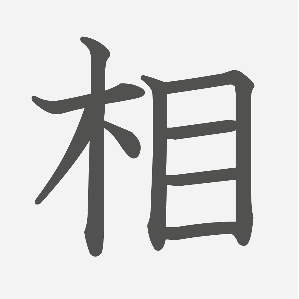 「相」の読み方・画数・例文｜小学３年生の漢字