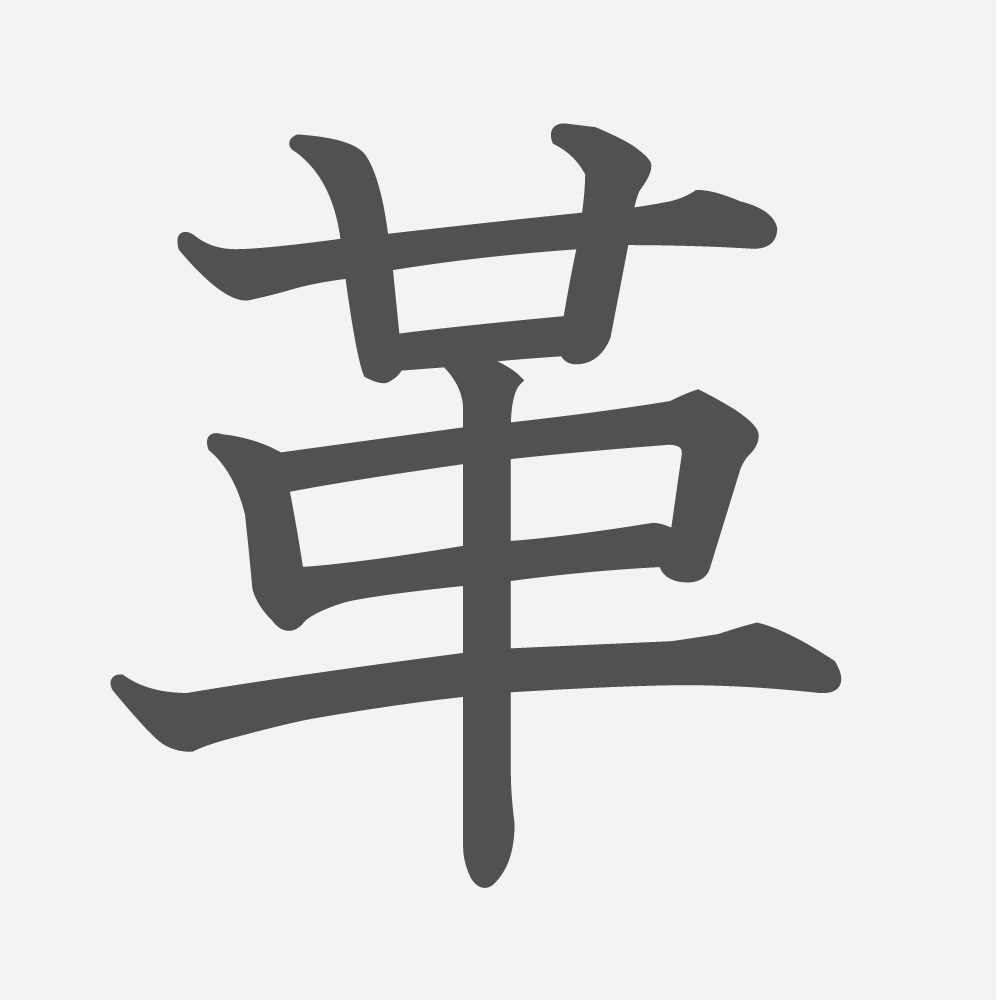 「革」の読み方・画数・例文｜小学６年生の漢字